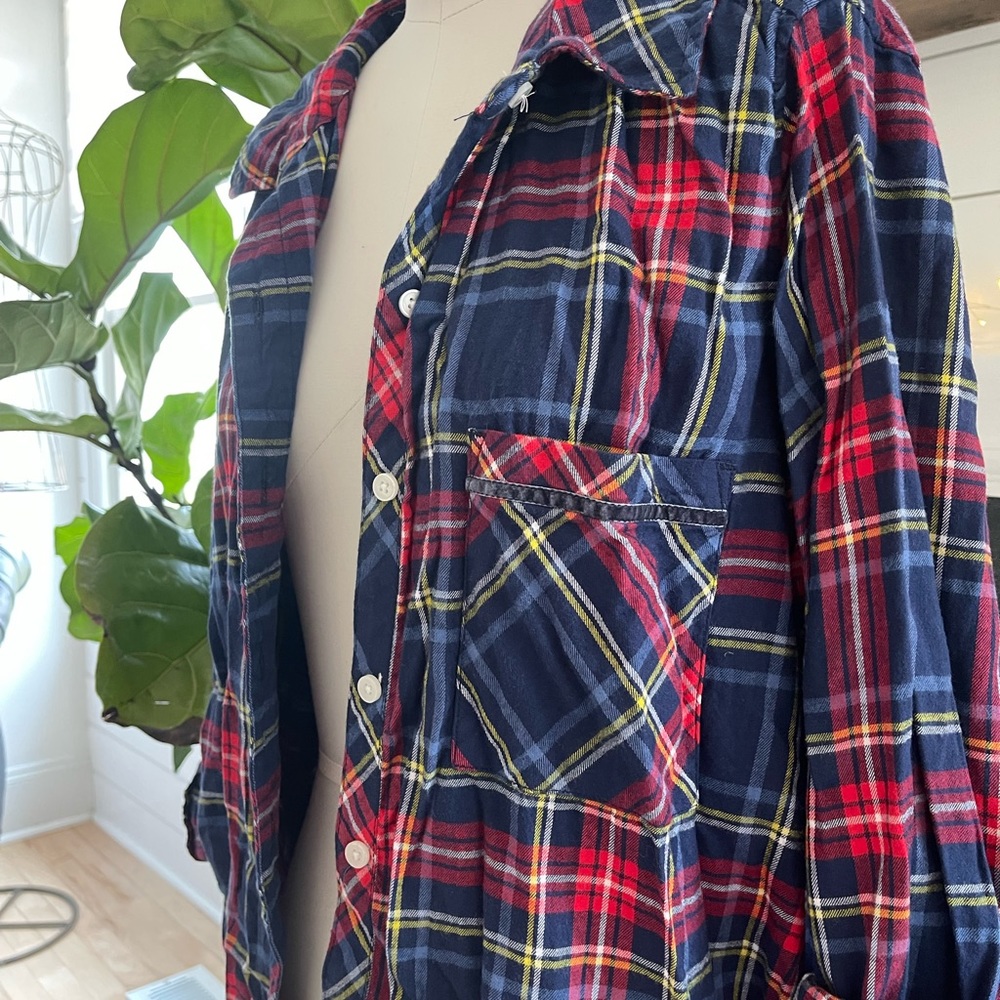 Aerie Women's Flannel Pijama Top, M